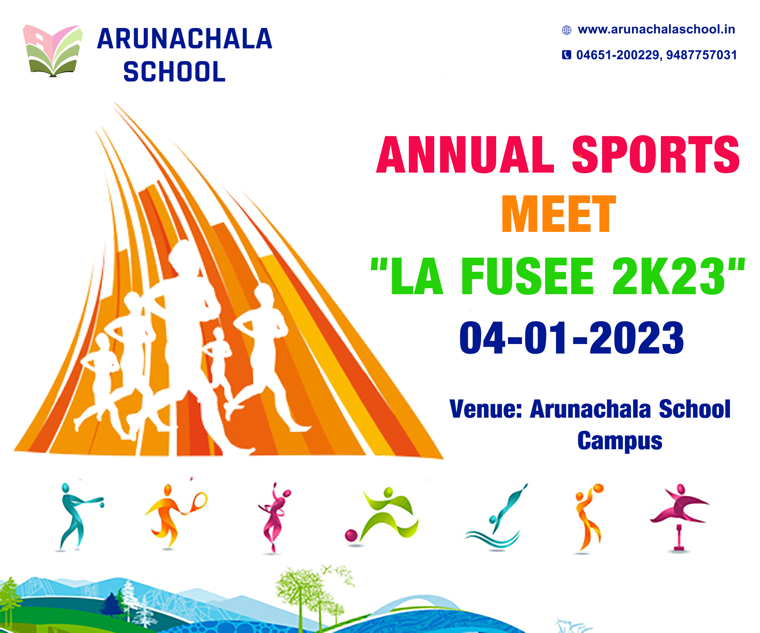 Annual Sports Meet LA FUSEE 2K23